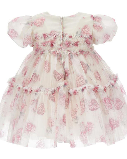 Monnalisa-Dress-39D903-4054-0190-Tulle Flowery Heart