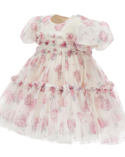 Monnalisa-Dress-39D903-4054-0190-Tulle Flowery Heart