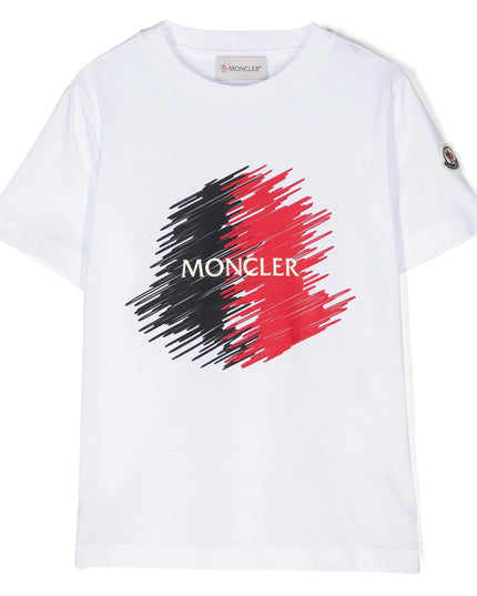 moncler-j1-954-8c000-22-89afv-002-White Logo T-Shirt