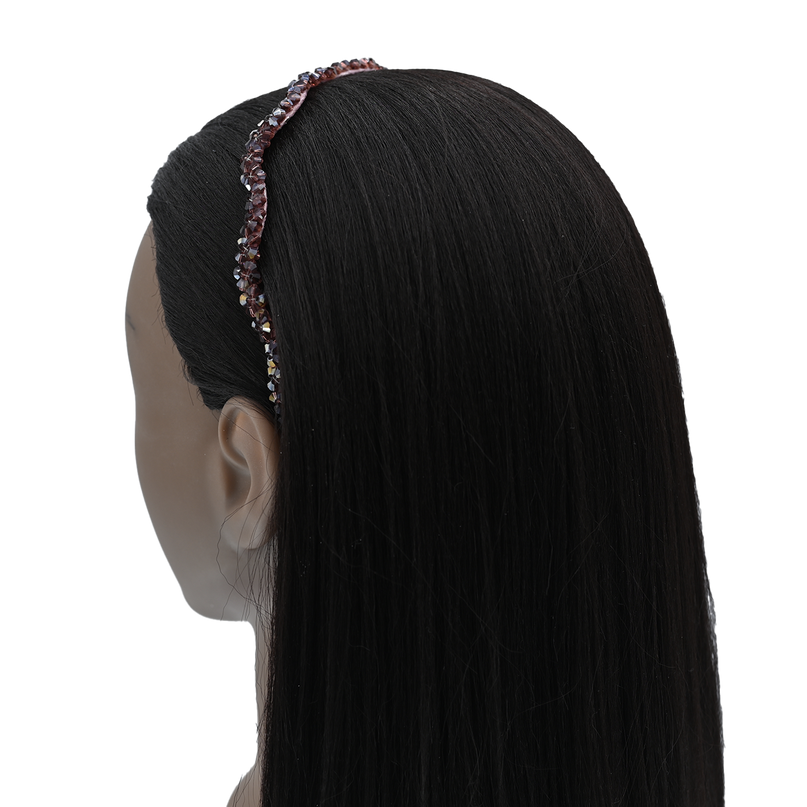 Multicolored Gemstone Vine Headband