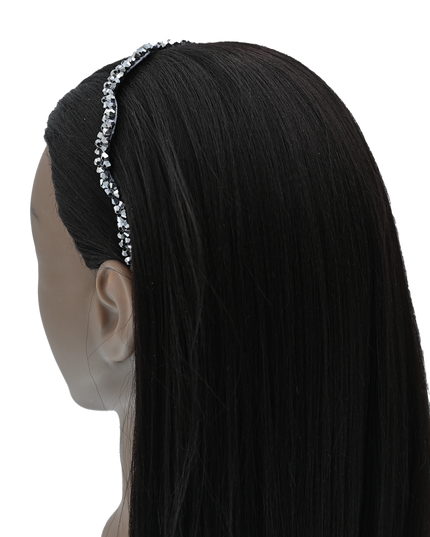 Multicolored Gemstone Vine Headband