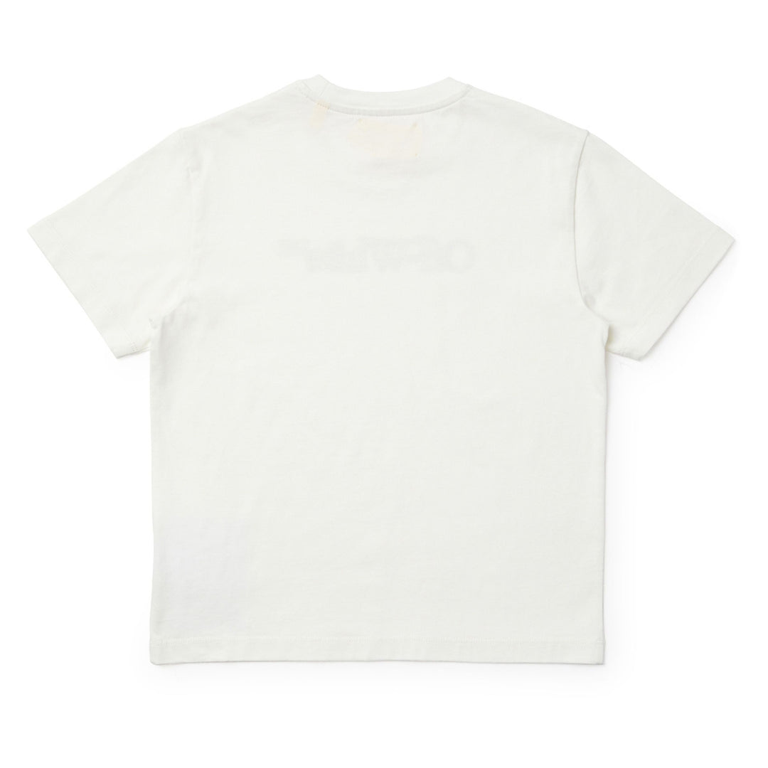 OFF-WHITE-OBAA002S24JER0040155-BIG BOOKISH TEE S/S WHITE GREEN
