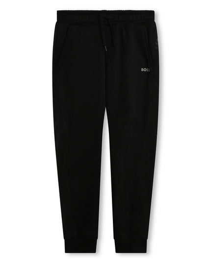boss-j50755-09b-kb-Black Jogging Bottoms