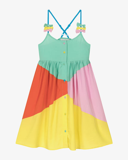stella-Multicolor Bow Dress-tu1b12-z0491-999