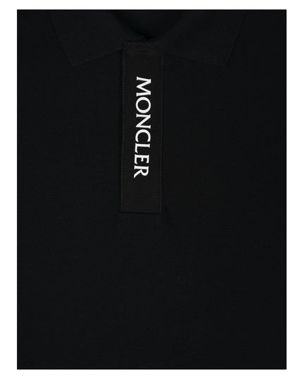 moncler-j1-954-8a000-05-8496w-999-Black Logo Polo