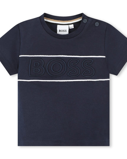 boss-j50613-849-bb-Navy Logo T-Shirt