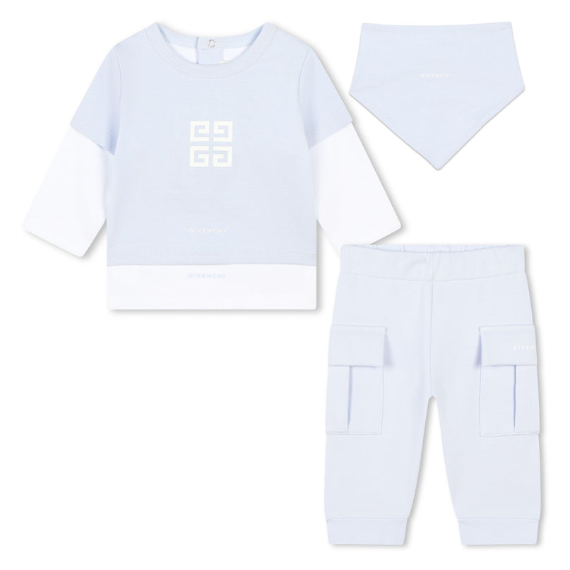 Pale Blue Outfit Set