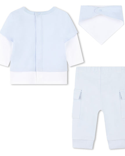 Pale Blue Outfit Set