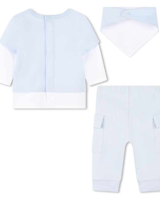 Pale Blue Outfit Set