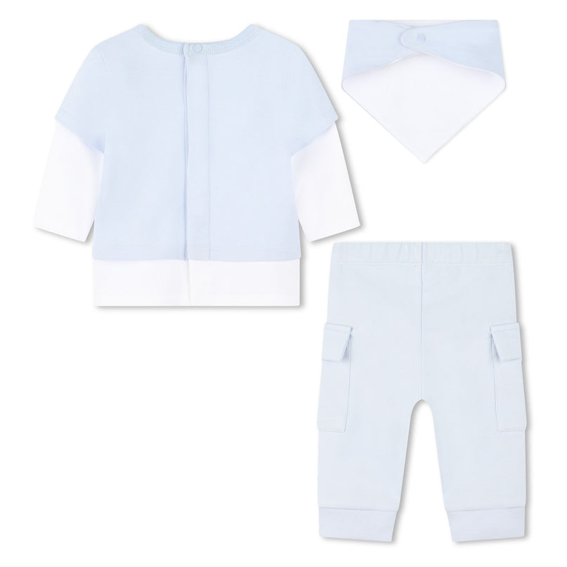 Pale Blue Outfit Set