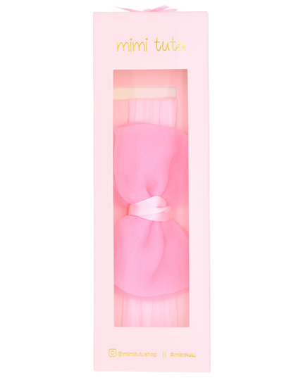 Multicolor Tulle Bow Headband