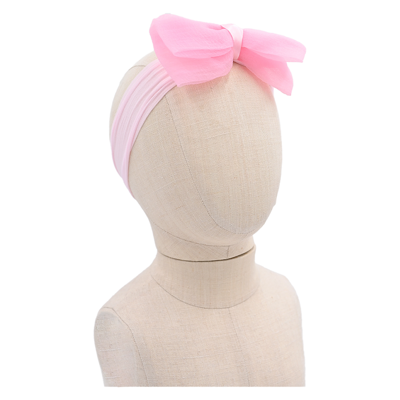 Multicolor Tulle Bow Headband