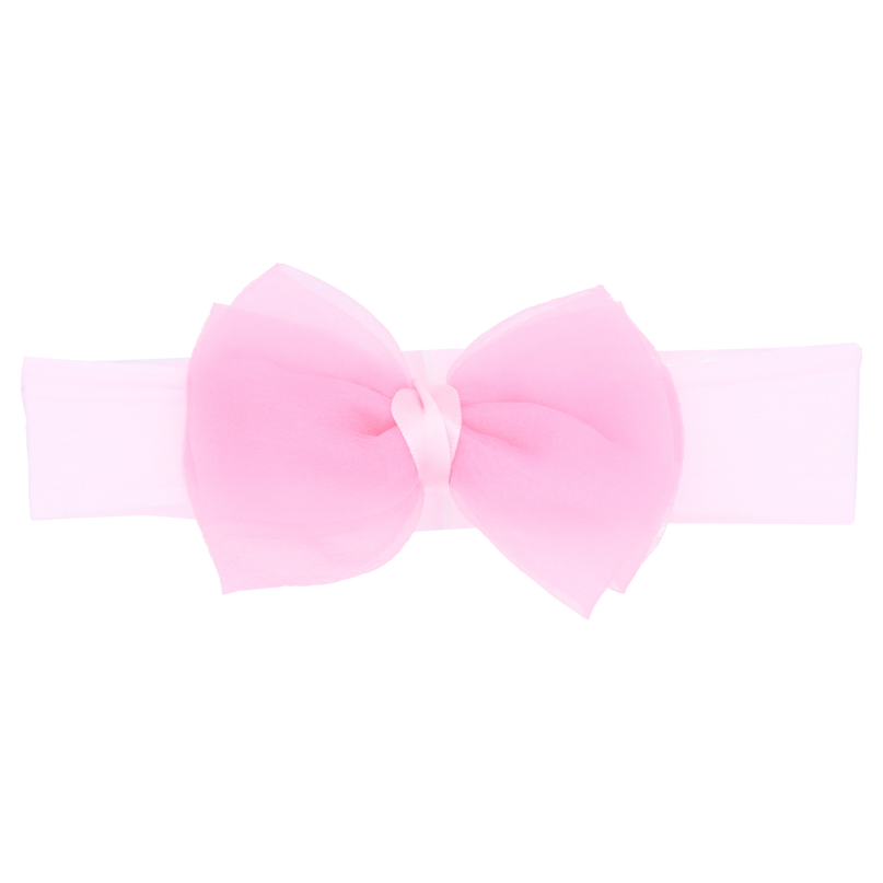 Multicolor Tulle Bow Headband