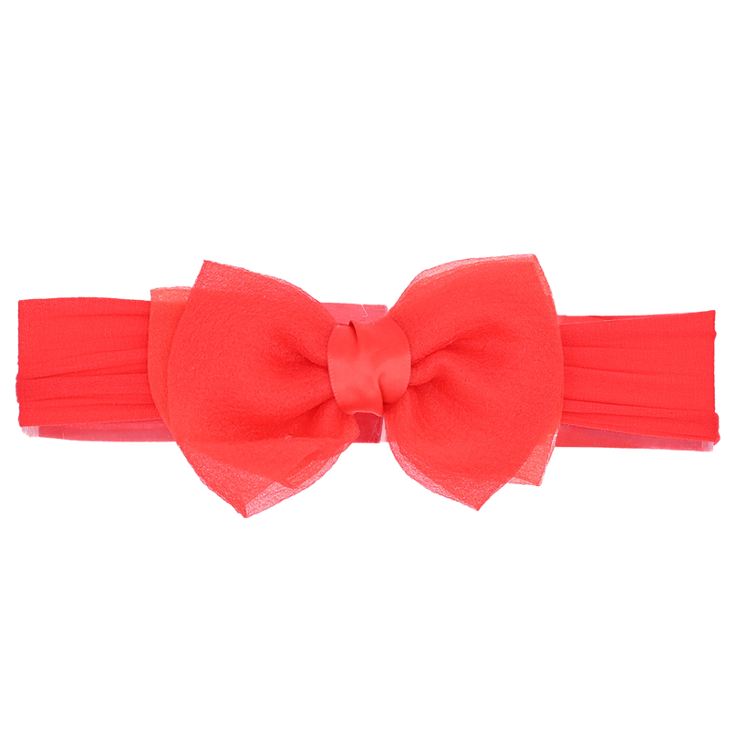 Multicolor Tulle Bow Headband
