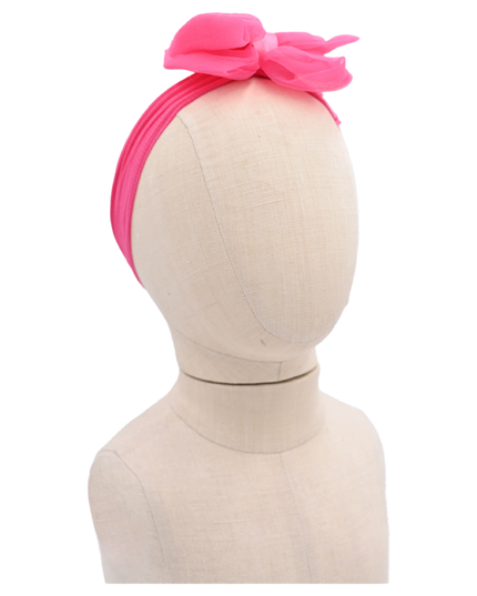 Multicolor Tulle Bow Headband