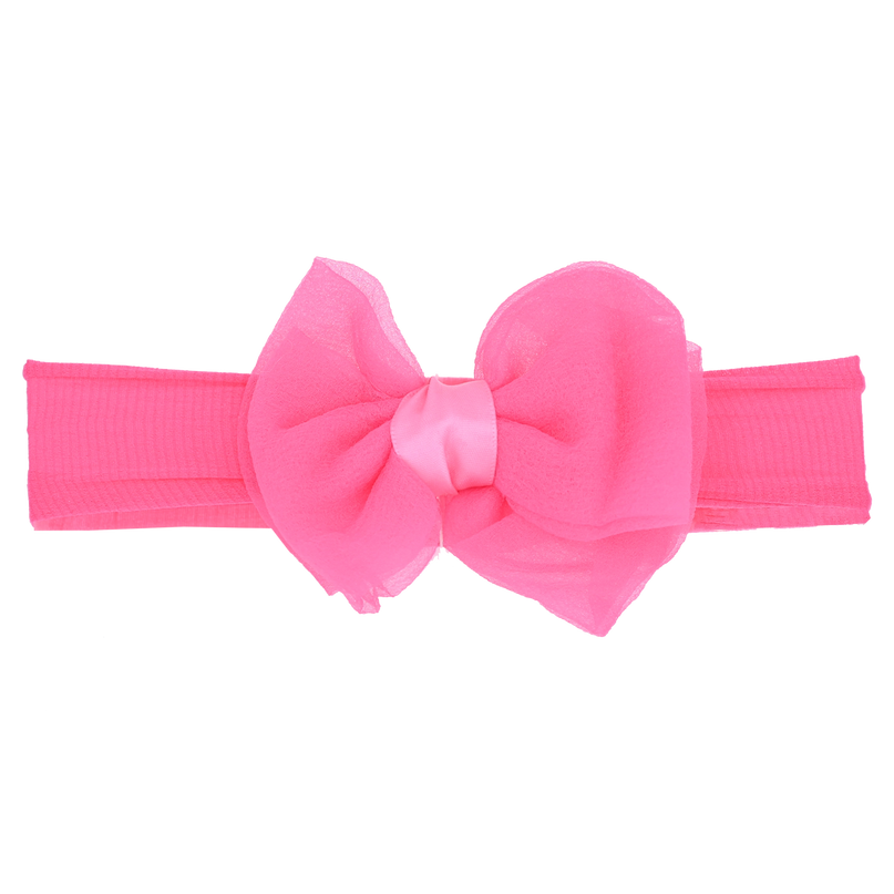 Multicolor Tulle Bow Headband