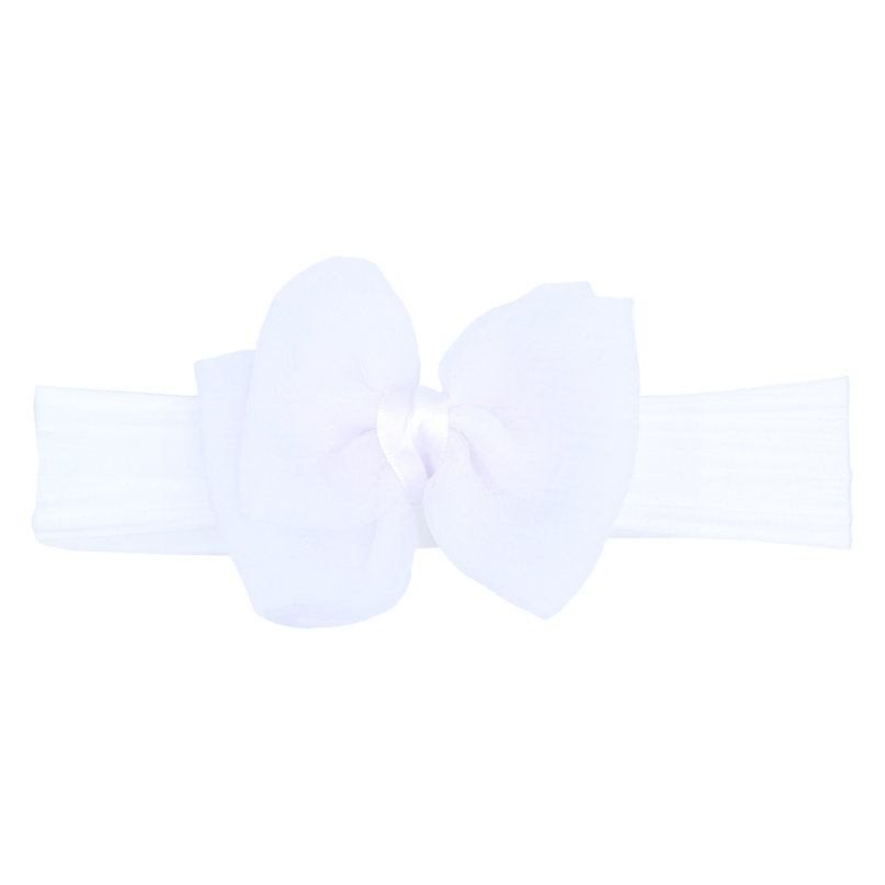Multicolor Tulle Bow Headband