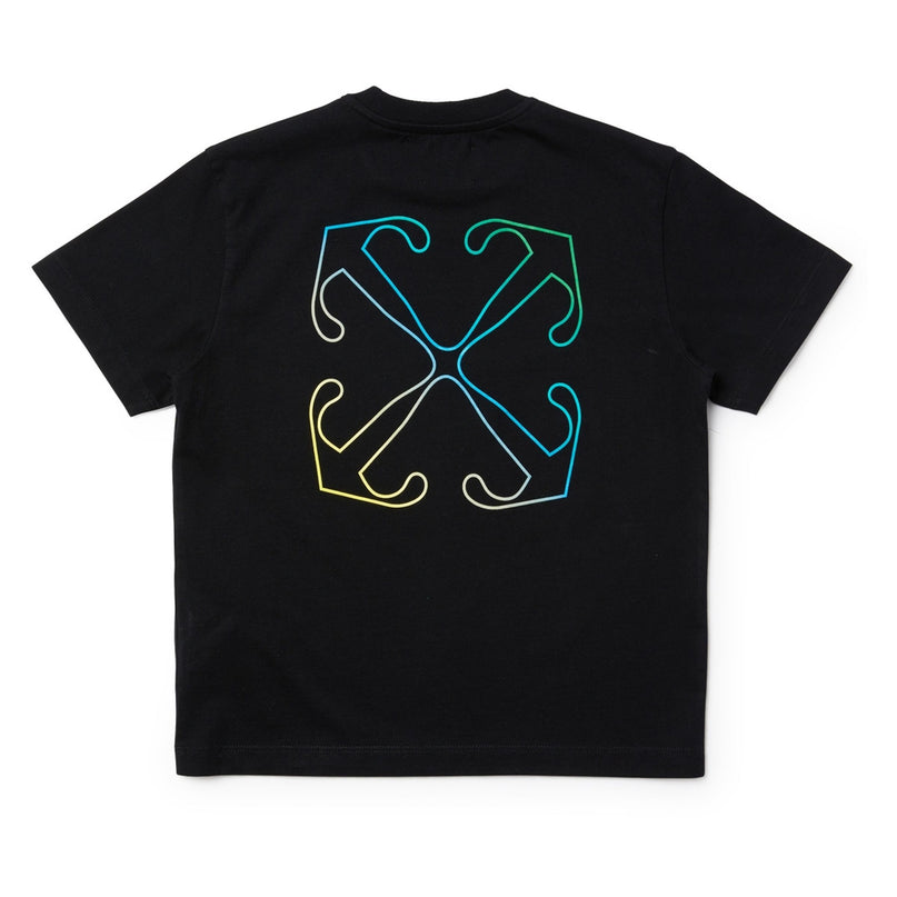 off-white-obaa002s24jer0021084-Black Arrow Rainbow T-Shirt