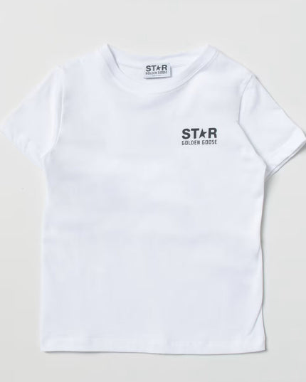 golden-goose-gyp01263-p000888-10364-White Logo T-Shirt