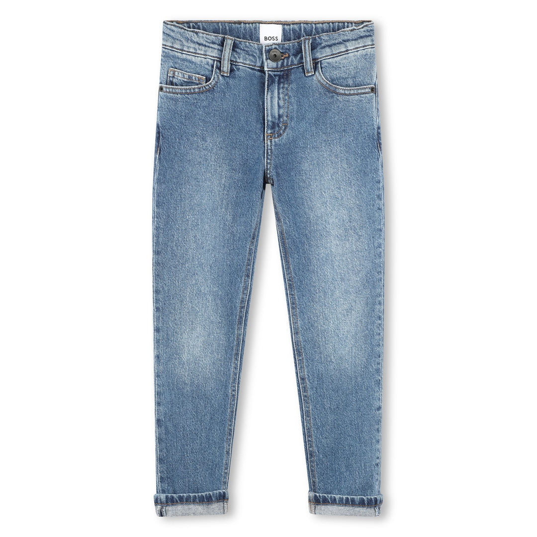 boss-j50687-z25-kb-Blue Regular Fit Jeans