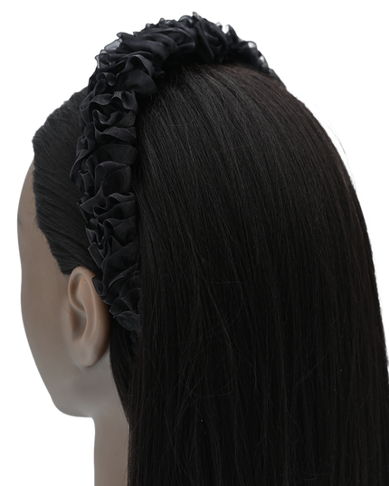 Multicolored Tulle Ruffle Headband