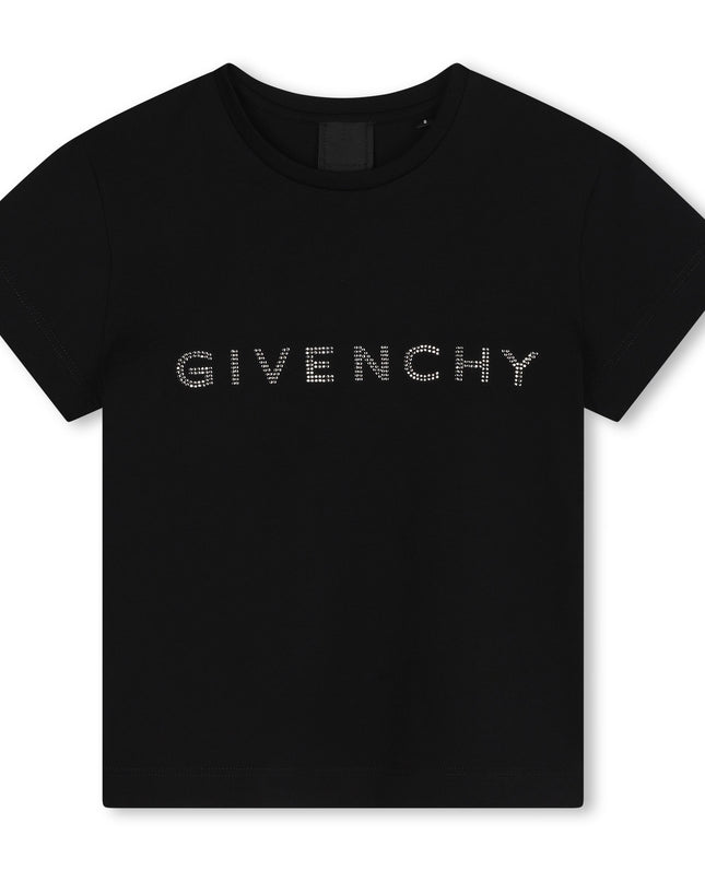 Givenchy-H30429-09B-BLACK-SHORT SLEEVES TEE-SHIRT