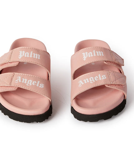 palm-angels-pgih001c99lea0013001-Pink Logo Sandals