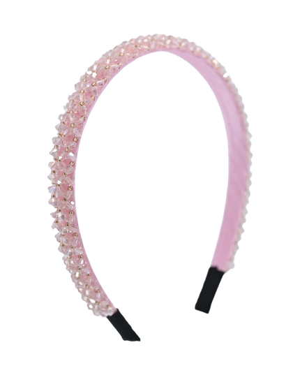 Multicolored Crosscut Gemstone Headband
