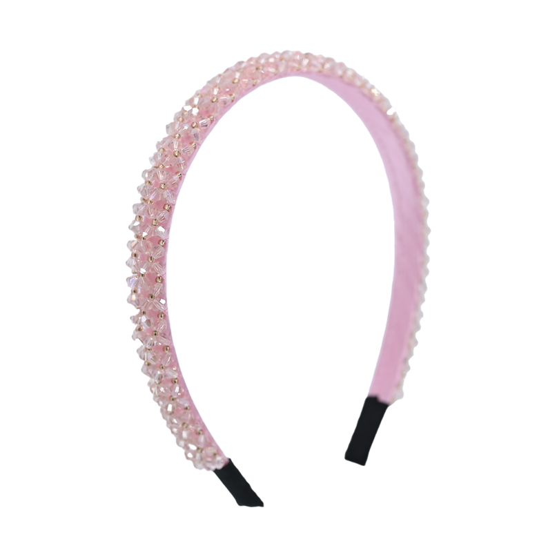 Multicolored Crosscut Gemstone Headband