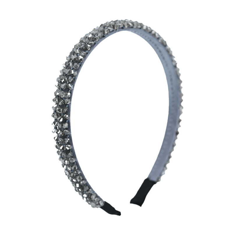 Multicolored Crosscut Gemstone Headband