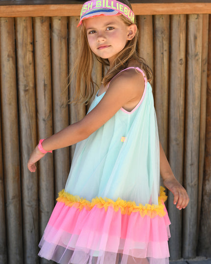 billieblush-u20160-74a-kg-Multi-Colored Tulle Dress