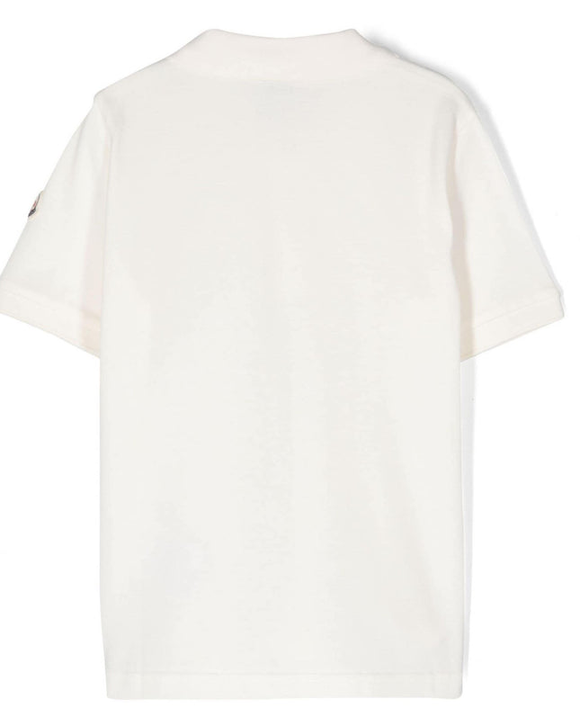 moncler-j1-954-8a000-05-8496w-034-White Logo Polo