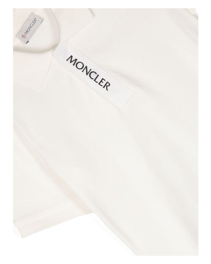 moncler-j1-954-8a000-05-8496w-034-White Logo Polo