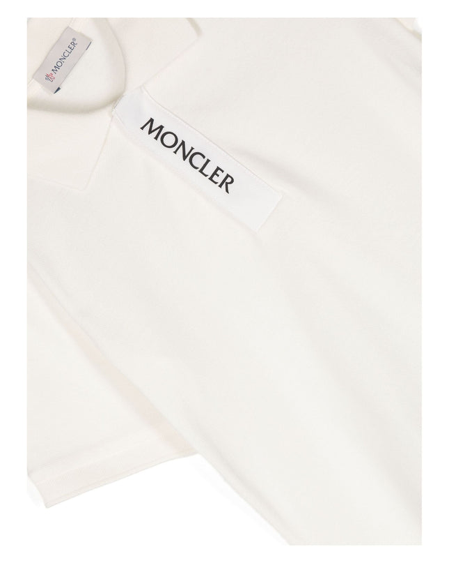 moncler-j1-954-8a000-05-8496w-034-White Logo Polo