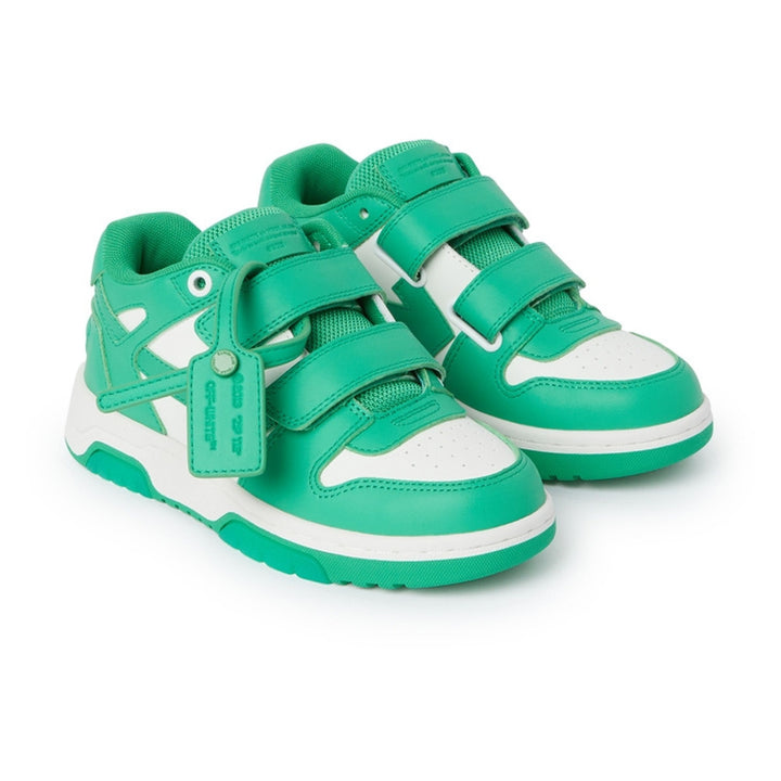OFF-WHITE-OBIA008S24LEA0010155-OUT OF OFFICE STRAPS WHITE GREEN