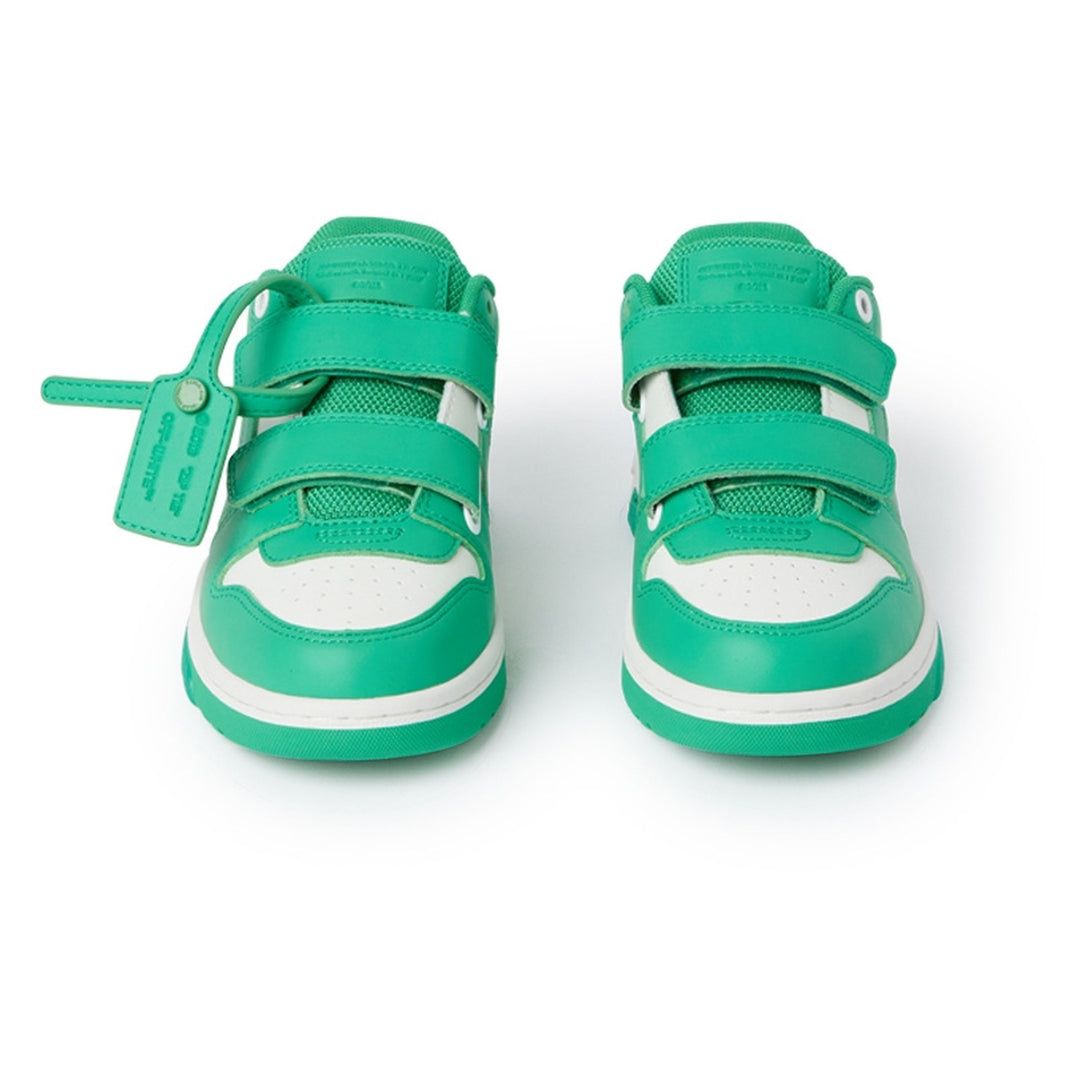 OFF-WHITE-OBIA008S24LEA0010155-OUT OF OFFICE STRAPS WHITE GREEN