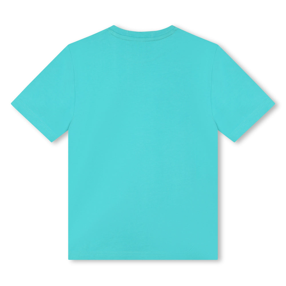 boss-j50771-043-kb-Turquoise Logo T-Shirt