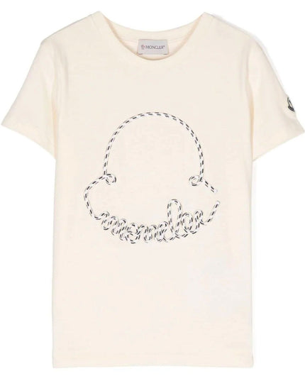 moncler-j1-954-8c000-28-83907-050-Cream Logo T-Shirt