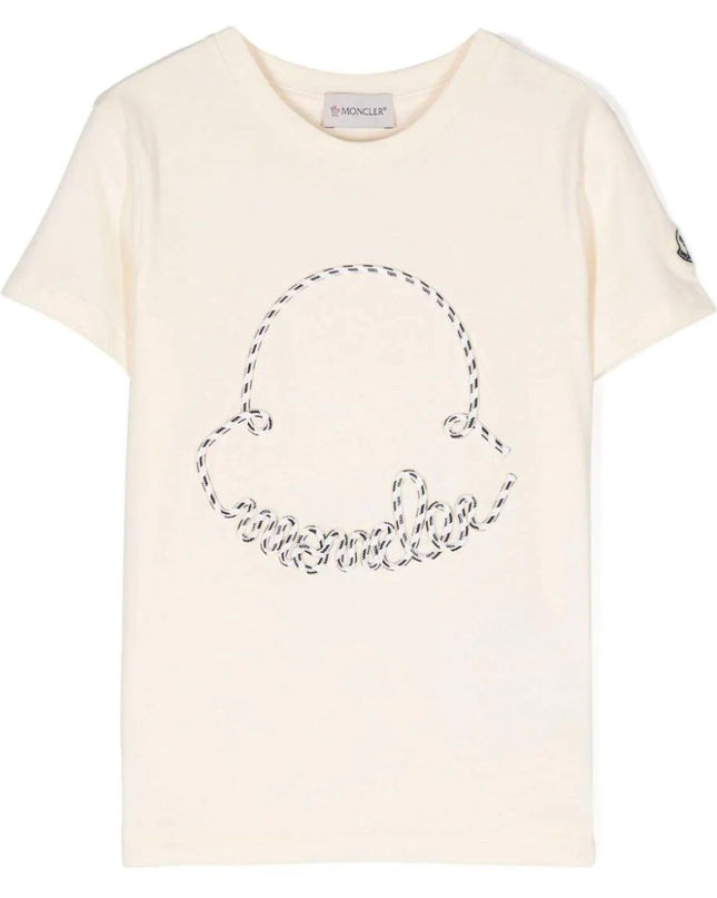 moncler-j1-954-8c000-28-83907-050-Cream Logo T-Shirt
