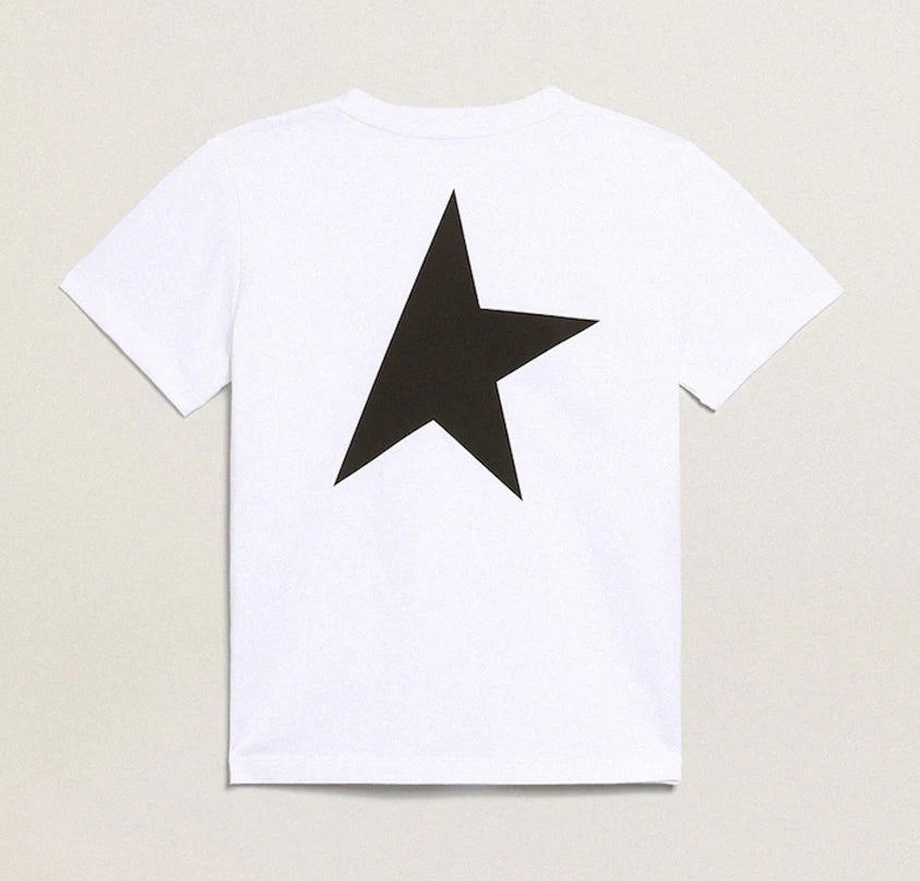 golden-goose-gkp01263-p000888-10364-White Logo T-Shirt