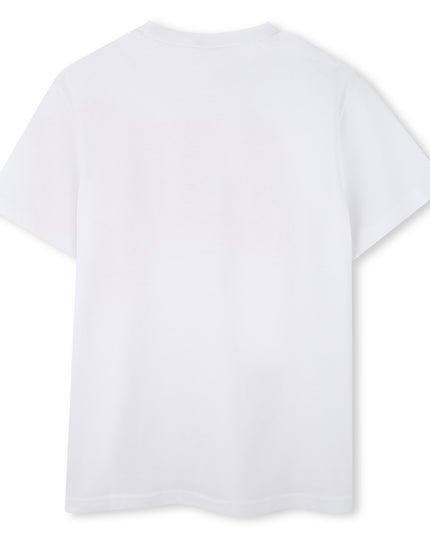 HUGO-G00144-10P-WHITE-SHORT SLEEVES TEE-SHIRT