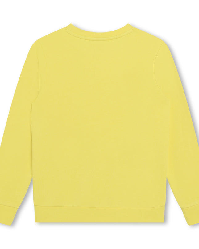 boss-j50713-508-Yellow Logo Sweatshirt