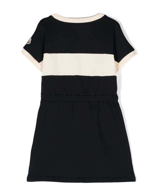 moncler-j1-954-8i000-05-809ag-f70-Navy Logo Dress