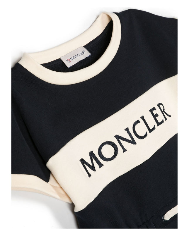 moncler-j1-954-8i000-05-809ag-f70-Navy Logo Dress
