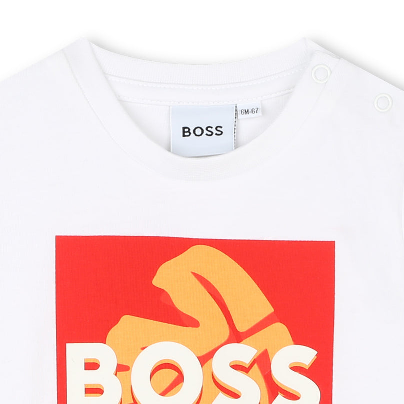 boss-j50615-10p-bb-White Logo T-Shirt