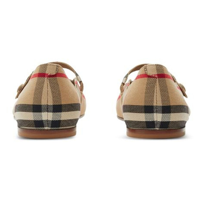 burberry-Beige Ckecked Ballet Flats-8075134-c-k1-seth-chk-131833-a7028