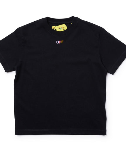 off-white-ogaa001s24jer0011084-Black Arrow Rainbow T-Shirt