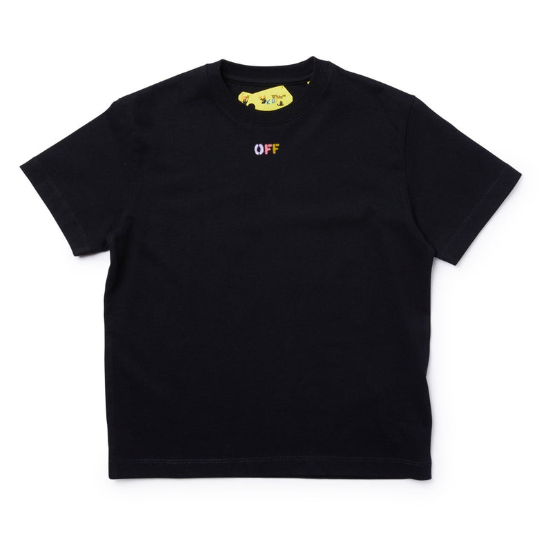 off-white-ogaa001s24jer0011084-Black Arrow Rainbow T-Shirt