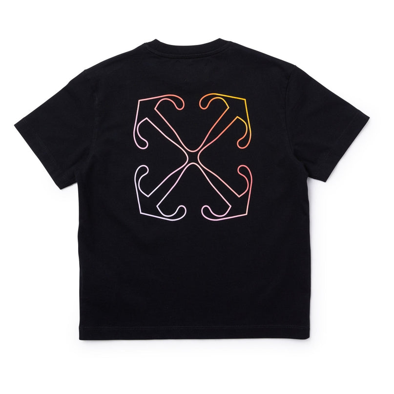 off-white-ogaa001s24jer0011084-Black Arrow Rainbow T-Shirt