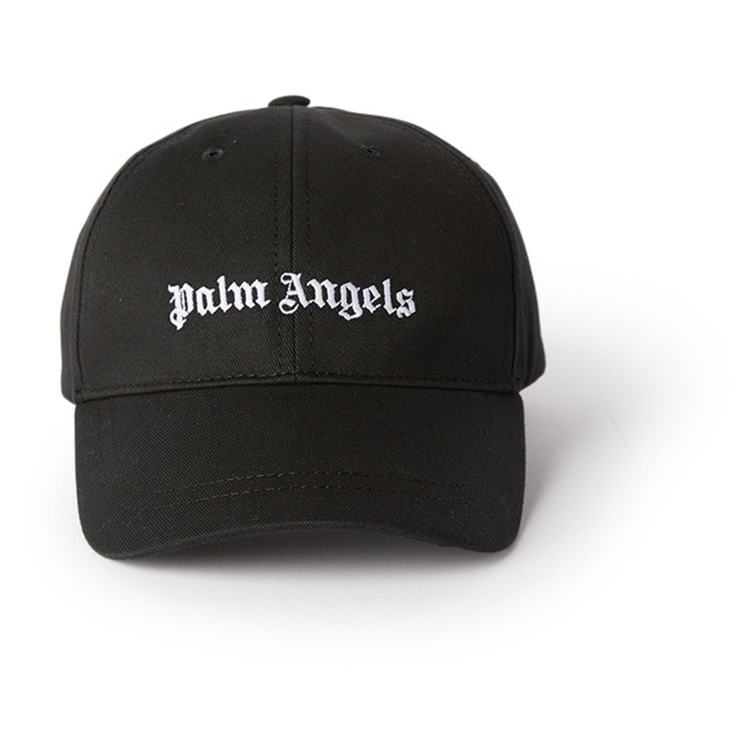 palm-angels-pglb001c99fab0011001-Black Logo Cap